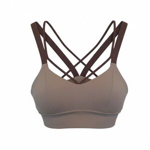 Lululemon Strappy Sports bra lavender lilac Size 4